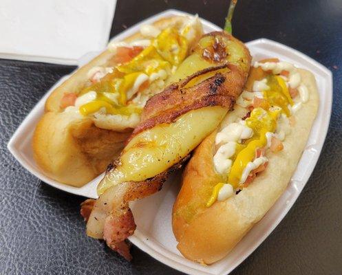 Sonoran hot dogs
