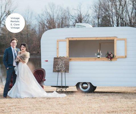 Our new Concoction Caravan, a mobile bar!