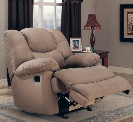 microfiber recliner