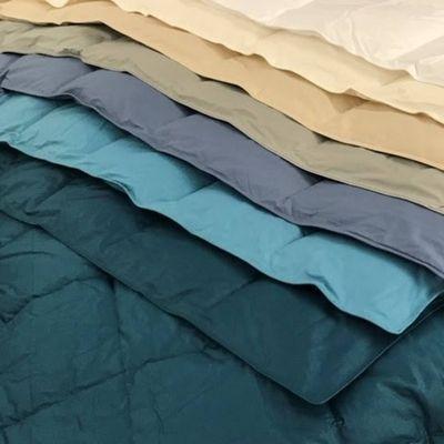 Comforters of down or down alternative