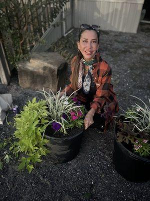 I created this beautiful selection of flowers for fall! It was much needed to bring life and nature to my space