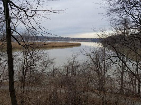 Namesake view of the park.