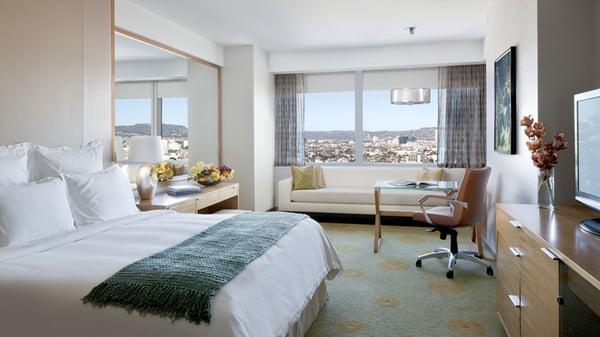 Experience luxury suites and hotel rooms defined by the timeless elegance of The Ritz-Carlton, Los Angeles.