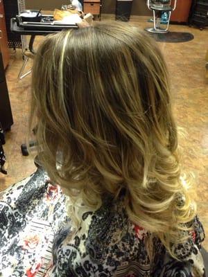 Balayage/ombré on natural hair