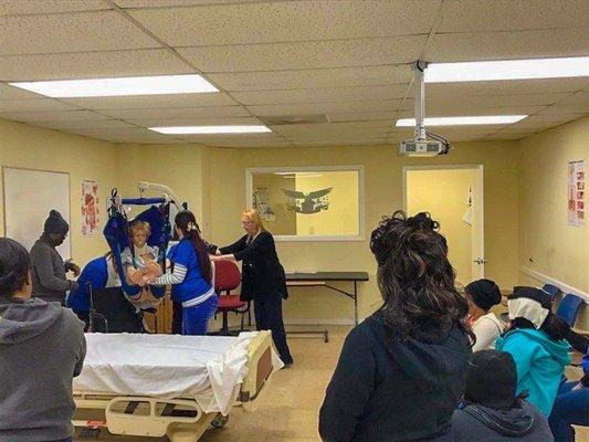 Practical Classes on our Healthcare Certifications