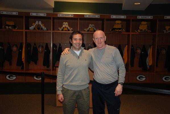 Red Batty, Head Equipment Manager, Green Bay Packers