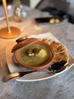 Roti w/ Cambodian curry