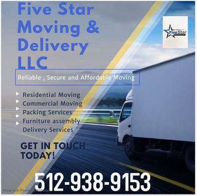 Five Star Moving & Delivery