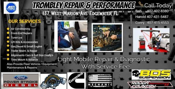 Auto repair and services