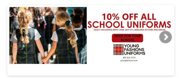 Young Fashions Uniform Outfitters