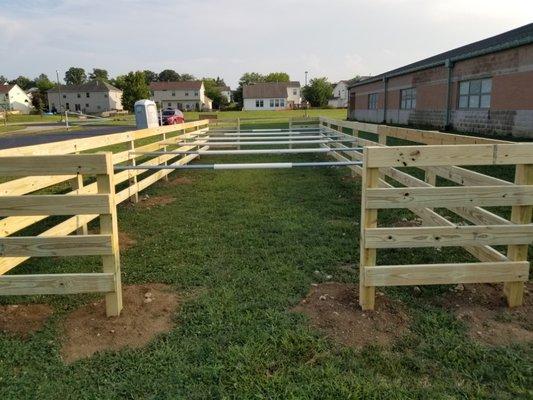 Human Foozeball Table