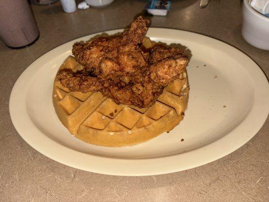 Chicken 'n waffles