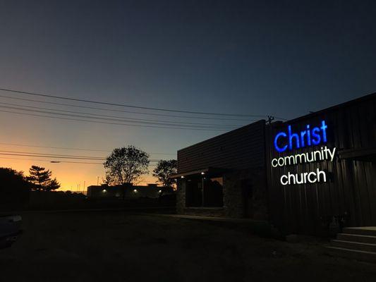 Sunset at C3 - Christ Community Church