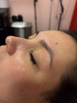 Brow Wax Results