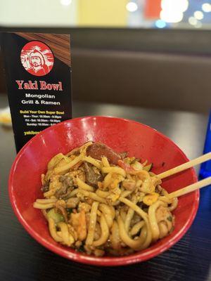 Mongolian BBQ Bowl