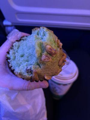 Pistachio muffin