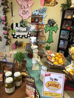 The Sassy Sister booth at Grace and Kelly's Market Place