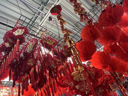 Lunar new year lanterns 1/2025