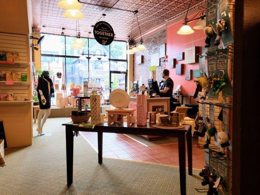 Inside Ten Thousand Villages Elmwood