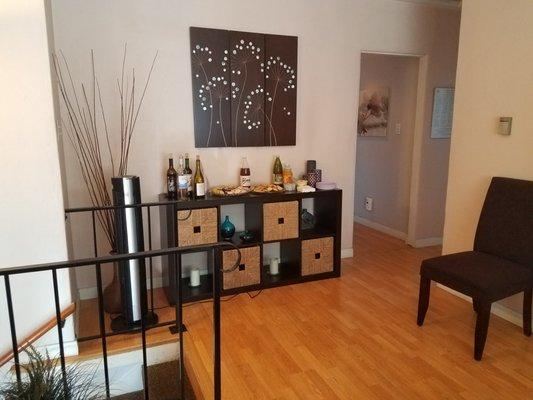 Comfortable waiting room