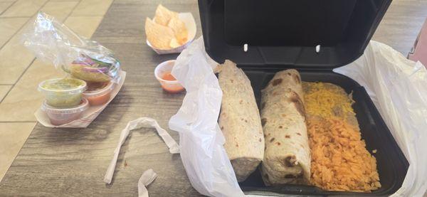 #14. Two carne asada burritos