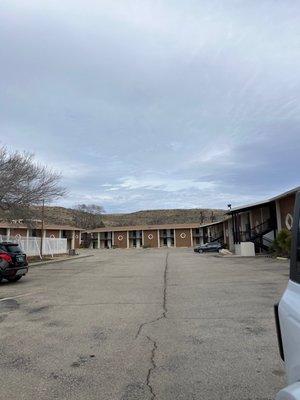 Nice views behind our room