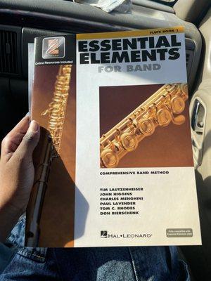 Flute book 1.