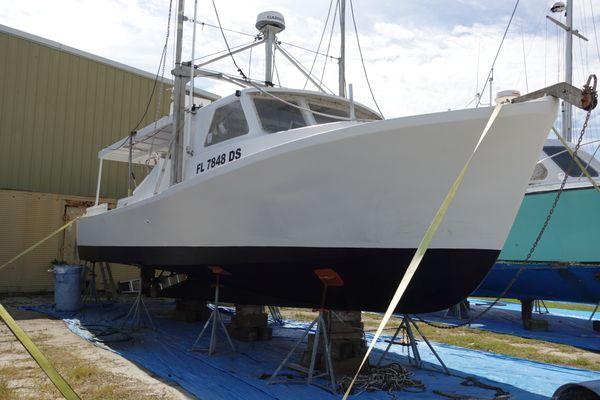 38ft Solid Fiberglass Snapper Boat - #16041