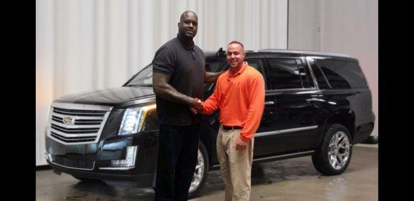 Shaq & I..... Thanks Shaq