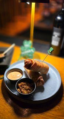 Our signature Cornbeef & Cabbage Eggrolls