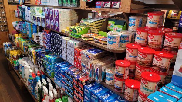 All the supplies you could ever run out of.