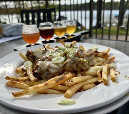 Poutine and a flight