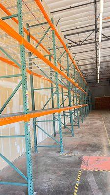 16' tall x 42" deep racking Single run