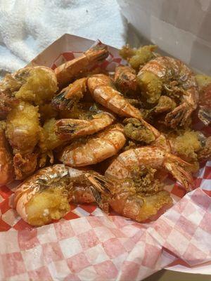 Fried with the shell and legs on IS CRAZY WORK