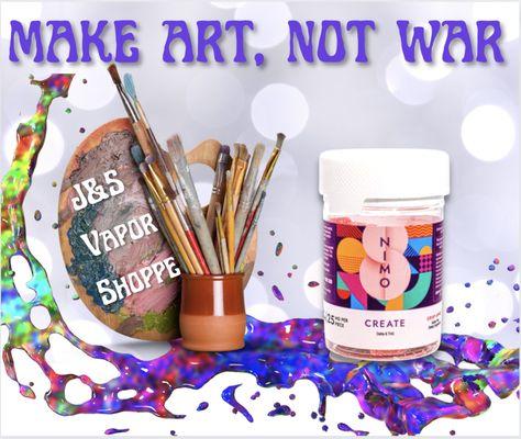 Art heals what hurts inside of us
Let your creative juices flow with Nimo's Crisp Apple delta 8 gummies.
These provide a clean