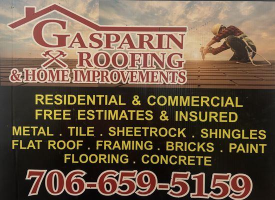 Gasparin Roofing & Home Improments