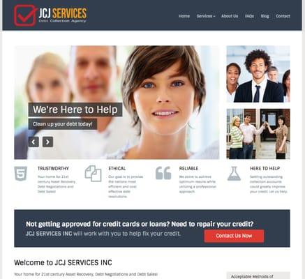 Credit Agency Professional Website