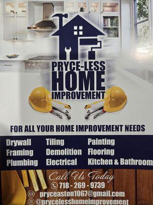 Pryce-less Home Improvement