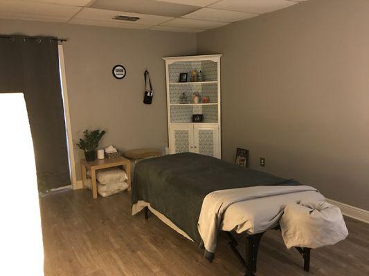 Our massage room