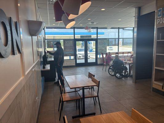 Kiosk n dining  area