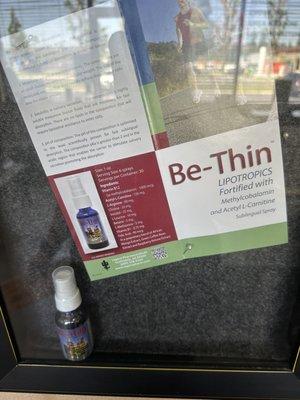 Be-Thin Spray for inch loss