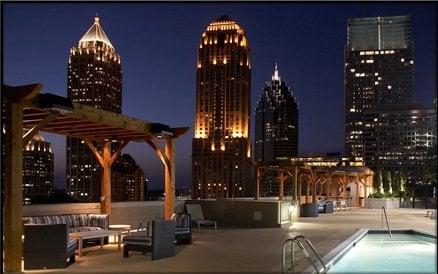 View of the 1010 Pool