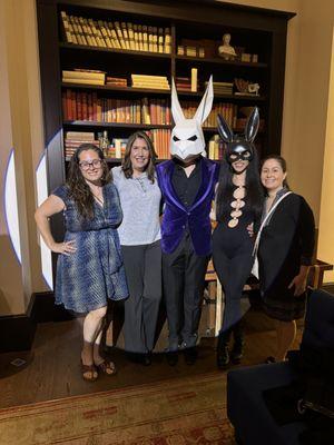 Our photo at the end of the show