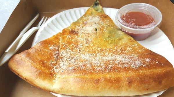 Vegetarian Stromboli from Pizza Autentica