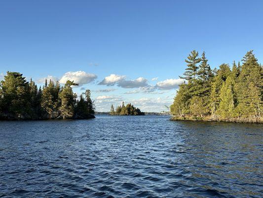 Inside the golden triangle