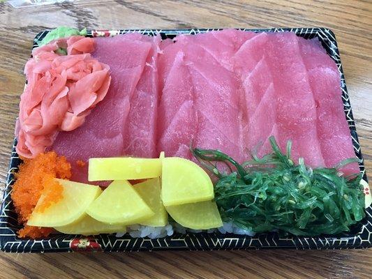 Tuna don, $13 and comes with soup = great lunch deal