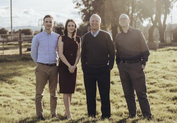 Paul, Nina, David & Knolan