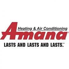 Amana furnaces and air conditioners.