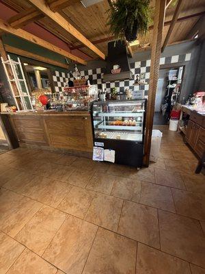 Inside where you order