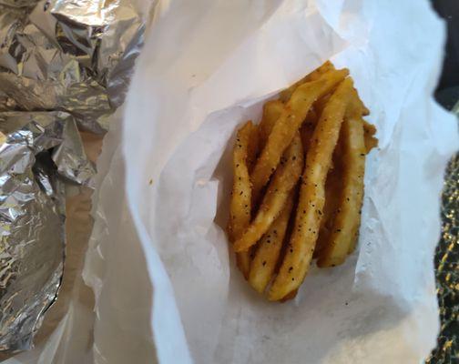 Signature fries..where's the rest?